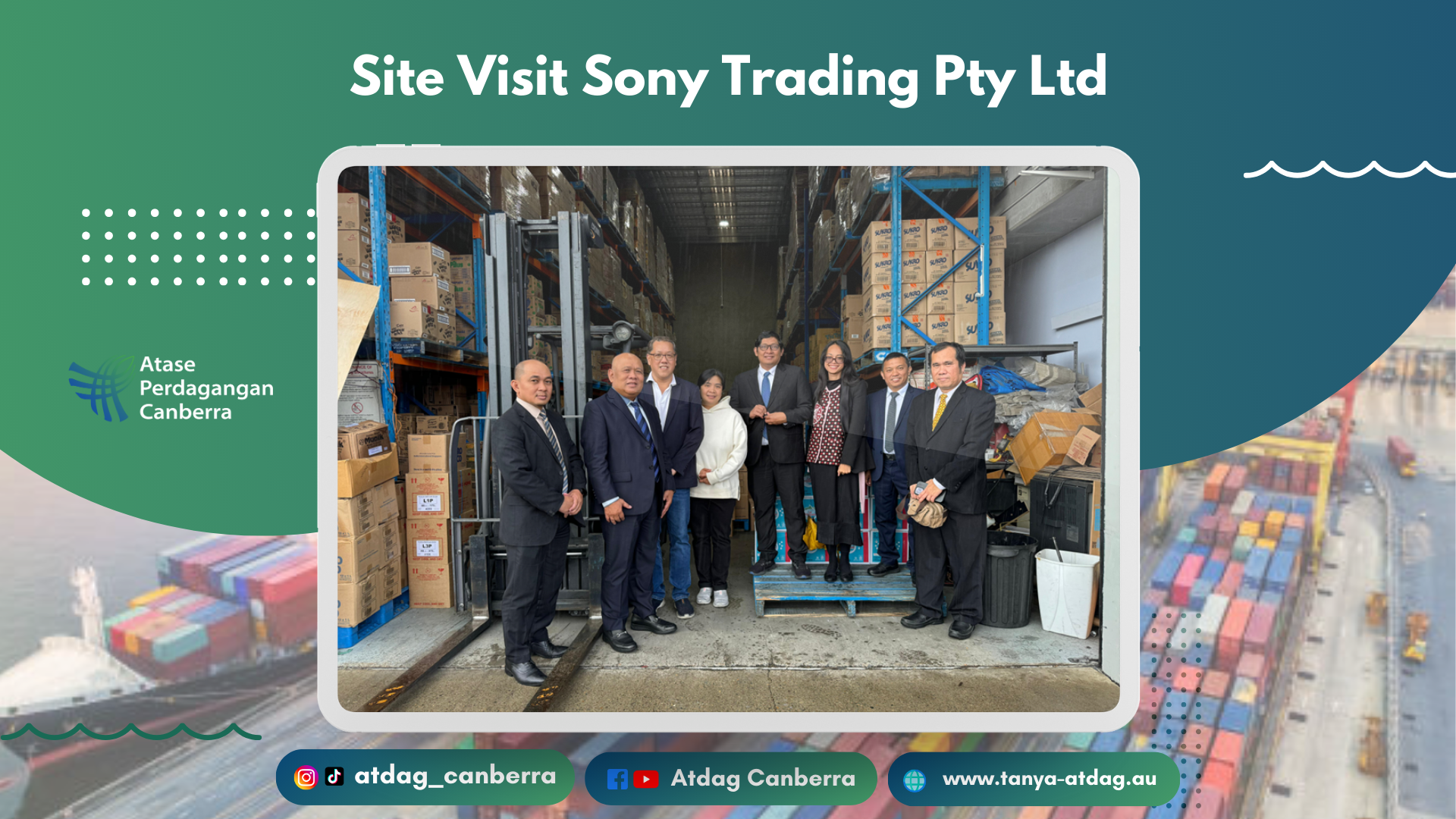 Site Visit Sony Trading Pty Ltd