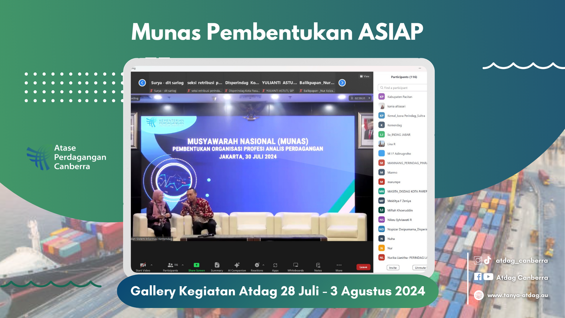 Munas Pembentukan ASIAP