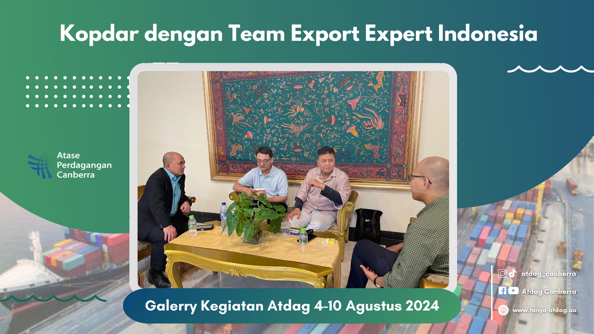 Kopdar dengan Team Export Expert Indonesia