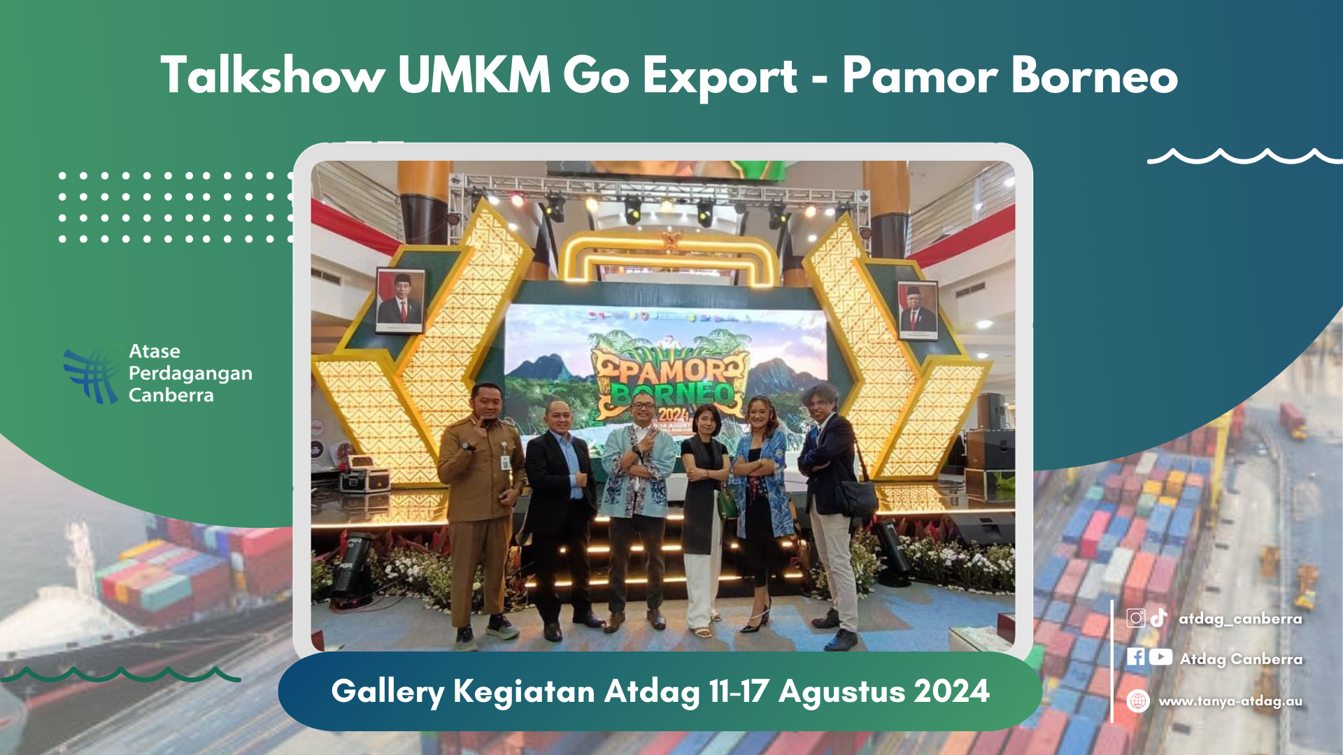 Talkshow UMKM Go Export – Pamor Borneo