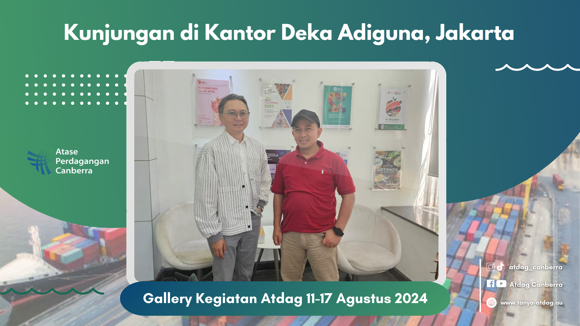 Kunjungan di Kantor Deka Adiguna, Jakarta