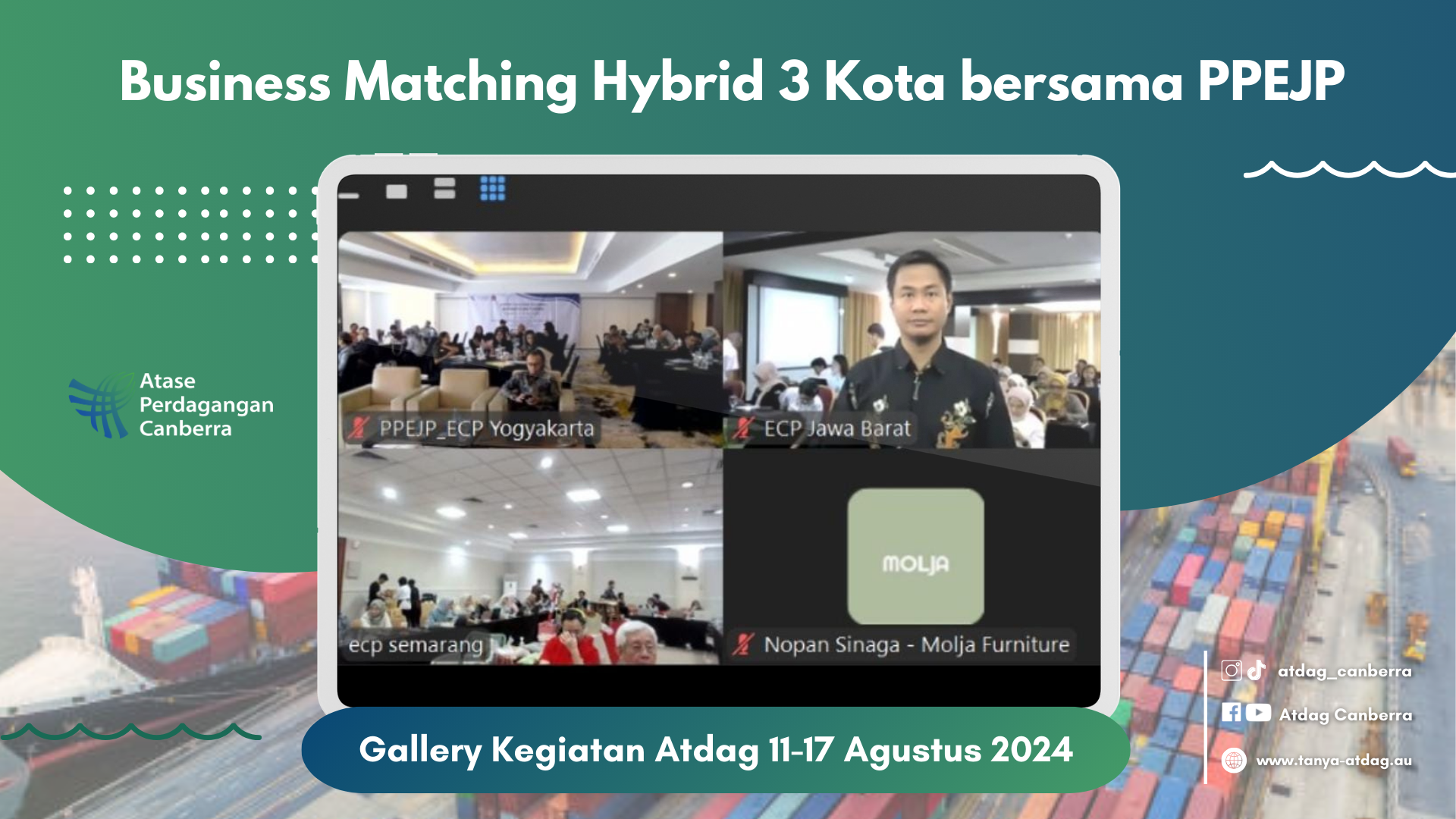 Business Matching Hybrid 3 Kota bersama PPEJP