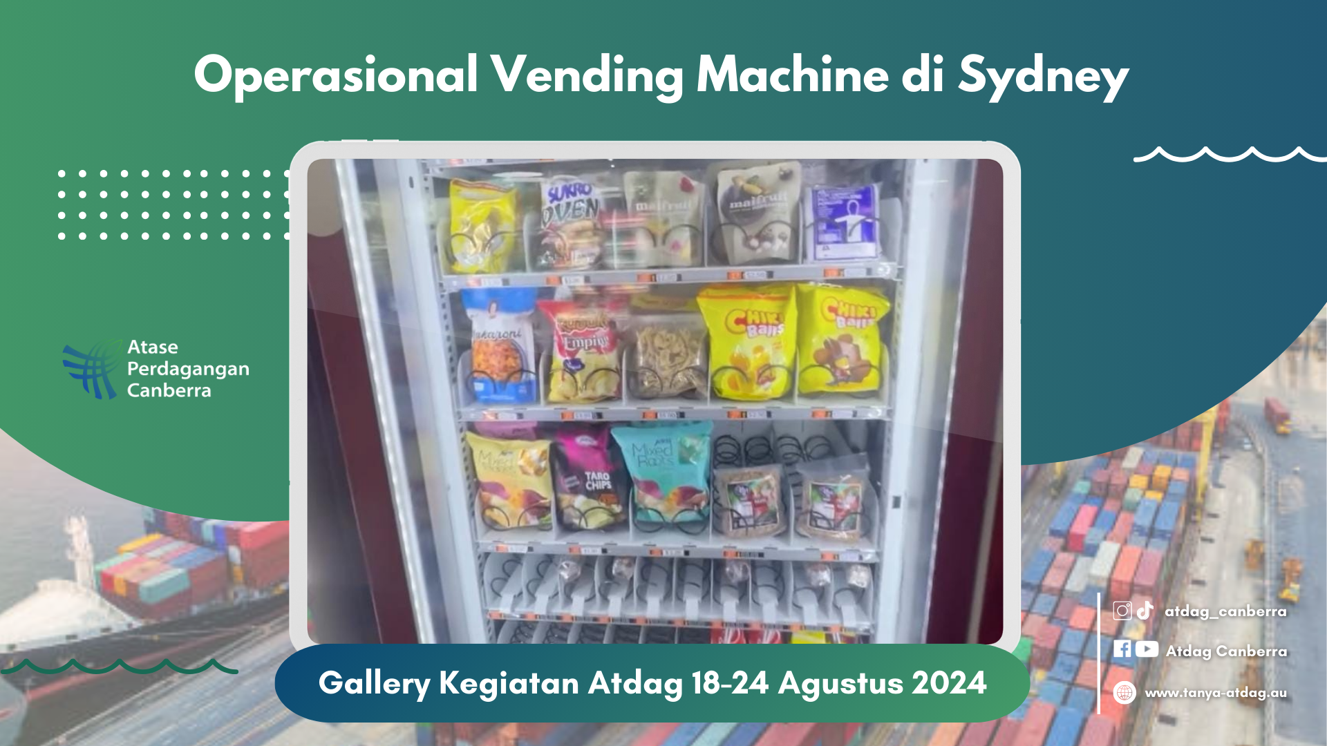 Operasional Vending Matching di Sydney