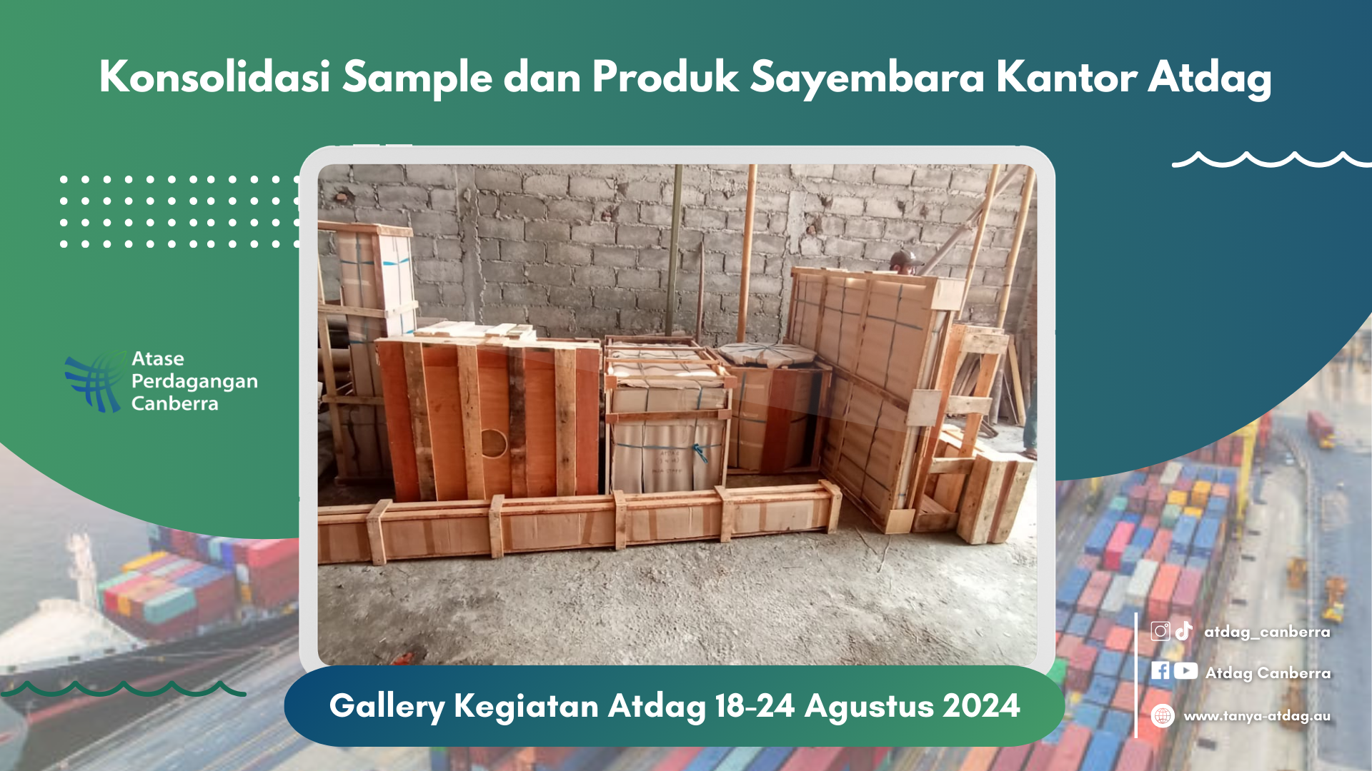 Konsolidasi Sample dan Produk Sayembara Kantor Atdag