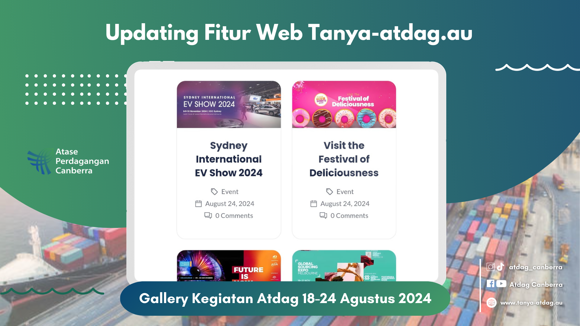 Updating Fitur Web Tanya-atdag.au