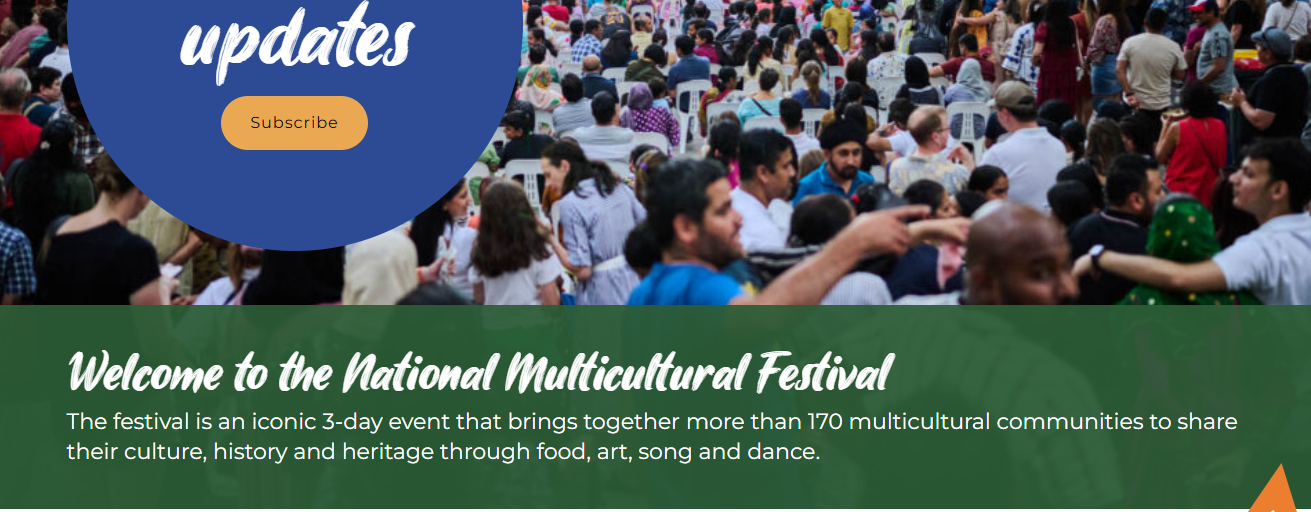 Multicultural Festival Canberra 7-9 Feb