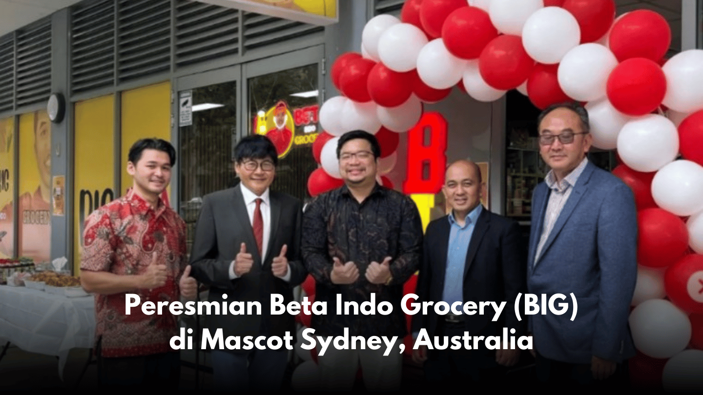 Peresmian Beta Indo Grocery (BIG) di Mascot Sydney, Australia