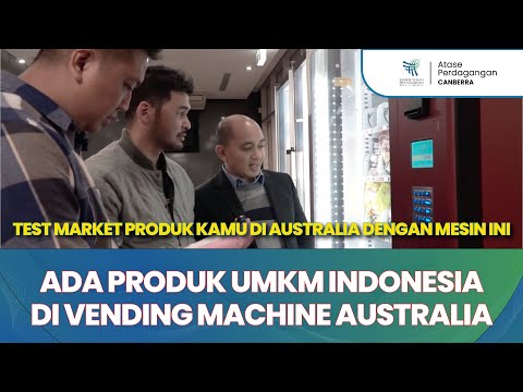 MASUK VENDING MACHINE SEBELUM MASUK MINIMARKET – PRODUK UMKM INDONESIA