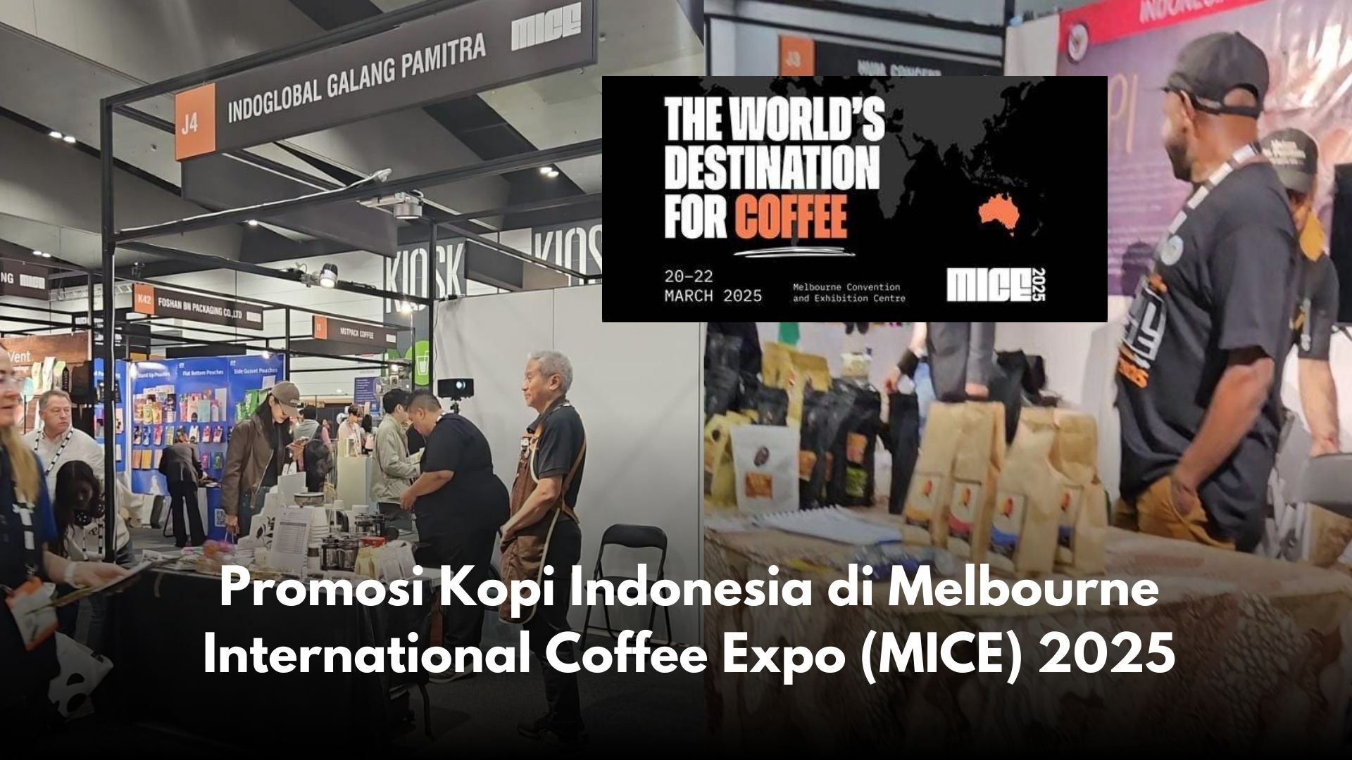 Promosi Kopi Indonesia di Melbourne International Coffee Expo (MICE) 2025