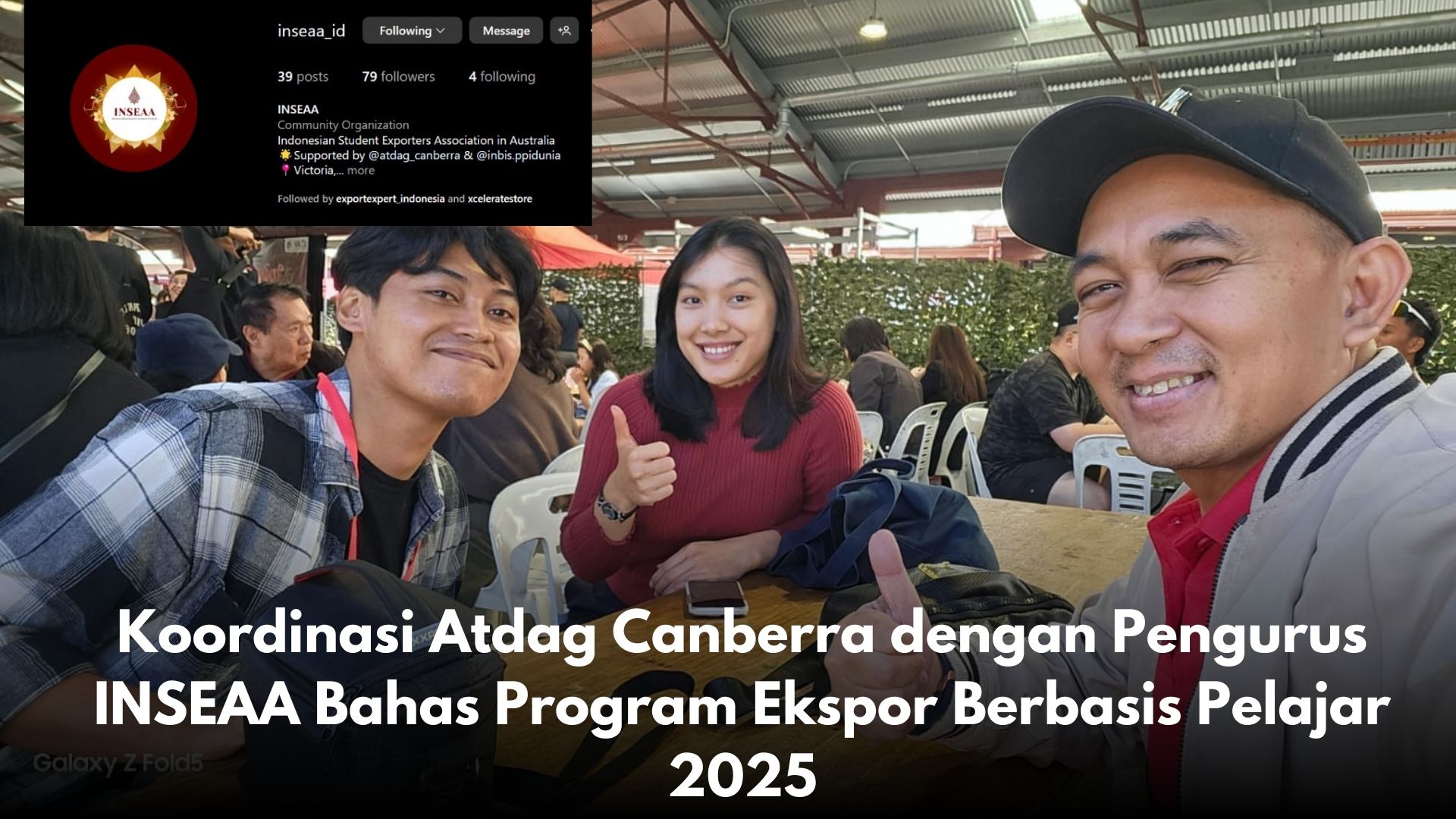 Koordinasi Atdag Canberra dengan Pengurus INSEAA Bahas Program Ekspor Berbasis Pelajar 2025