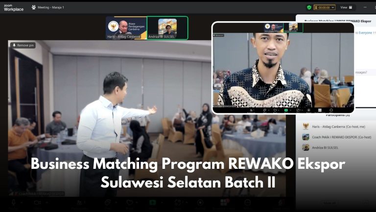 Business Matching Program REWAKO Ekspor Sulawesi Selatan Batch II