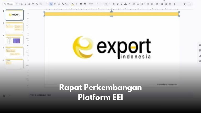 Rapat Perkembangan Platform EEI
