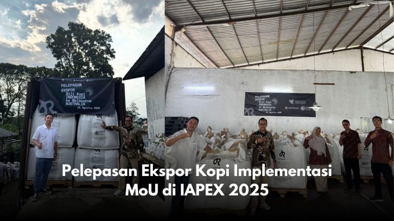 Pelepasan Ekspor Kopi Implementasi MoU di IAPEX 2025