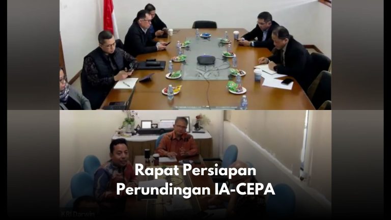 Rapat Persiapan Perundingan IA-CEPA