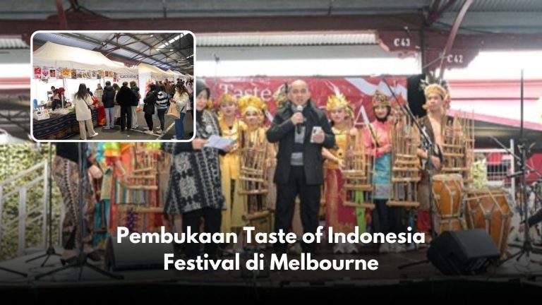 Pembukaan Taste of Indonesia Festival di Melbourne