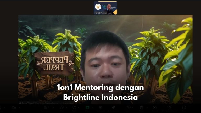 1on1 Mentoring dengan Brightline Indonesia