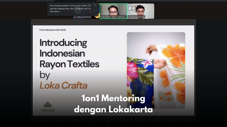 1on1 Mentoring dengan Lokakarta