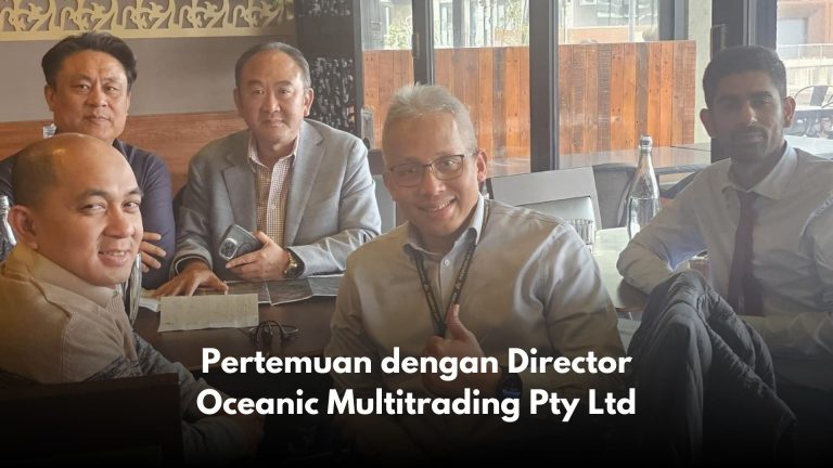 Pertemuan dengan Director Oceanic Multitrading Pty Ltd