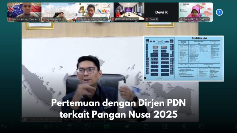 Pertemuan dengan Dirjen PDN terkait Pangan Nusa 2025