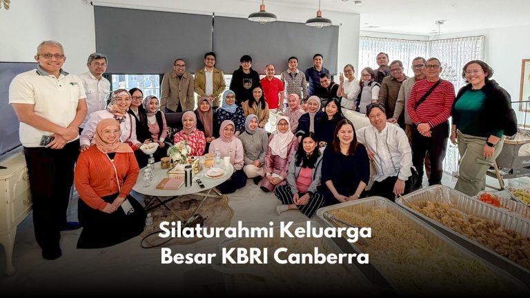 Silaturahmi Keluarga Besar KBRI Canberra