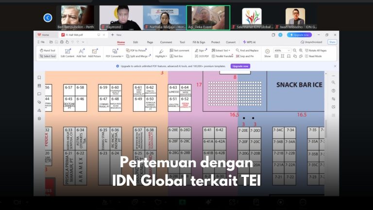 Pertemuan dengan IDN Global terkait TEI