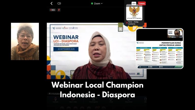 Webinar Local Champion Indonesia – Diaspora