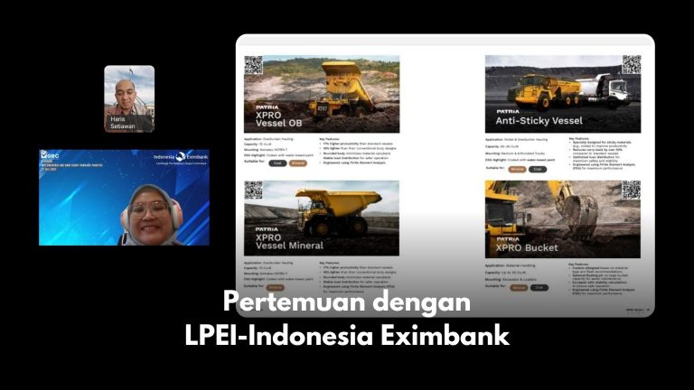 Pertemuan dengan LPEI-Indonesia Eximbank