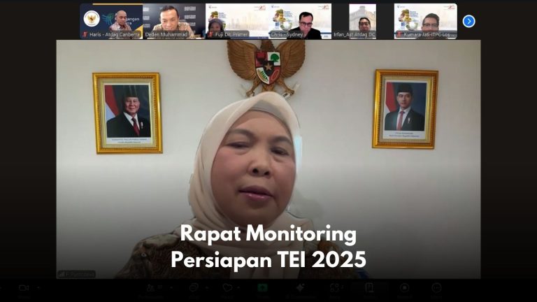 Rapat Monitoring Persiapan TEI 2025
