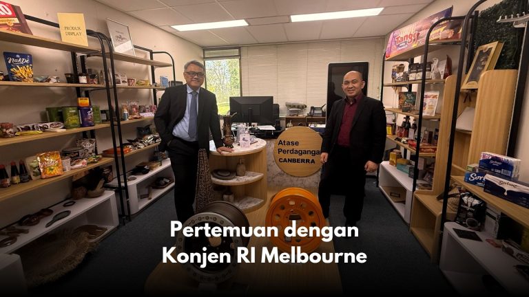 Pertemuan dengan Konjen RI Melbourne
