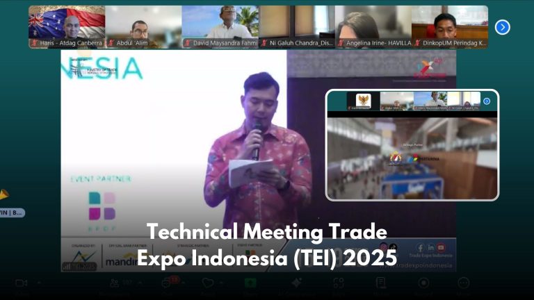 Technical Meeting Trade Expo Indonesia (TEI) 2025