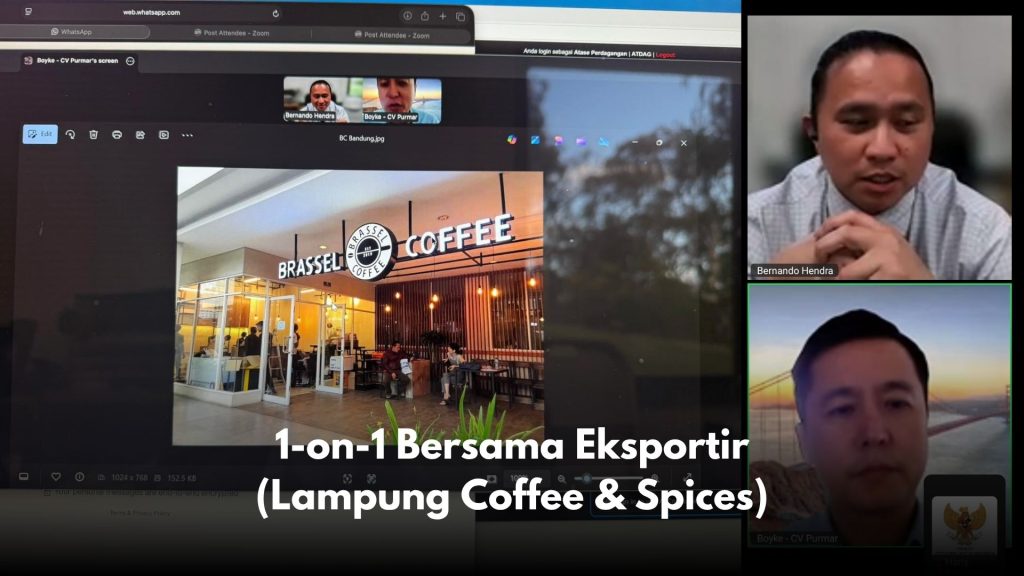 1-on-1 Bersama Eksportir (Lampung Coffee & Spices)