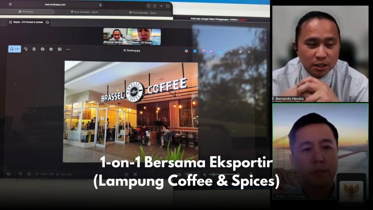 1-on-1 Bersama Eksportir (Lampung Coffee & Spices)