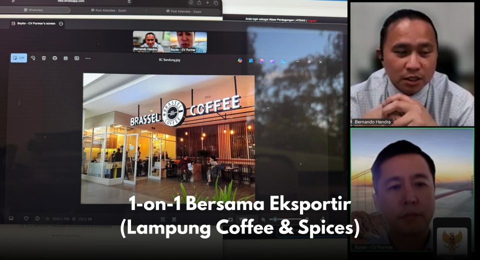1-on-1 Bersama Eksportir (Lampung Coffee & Spices)