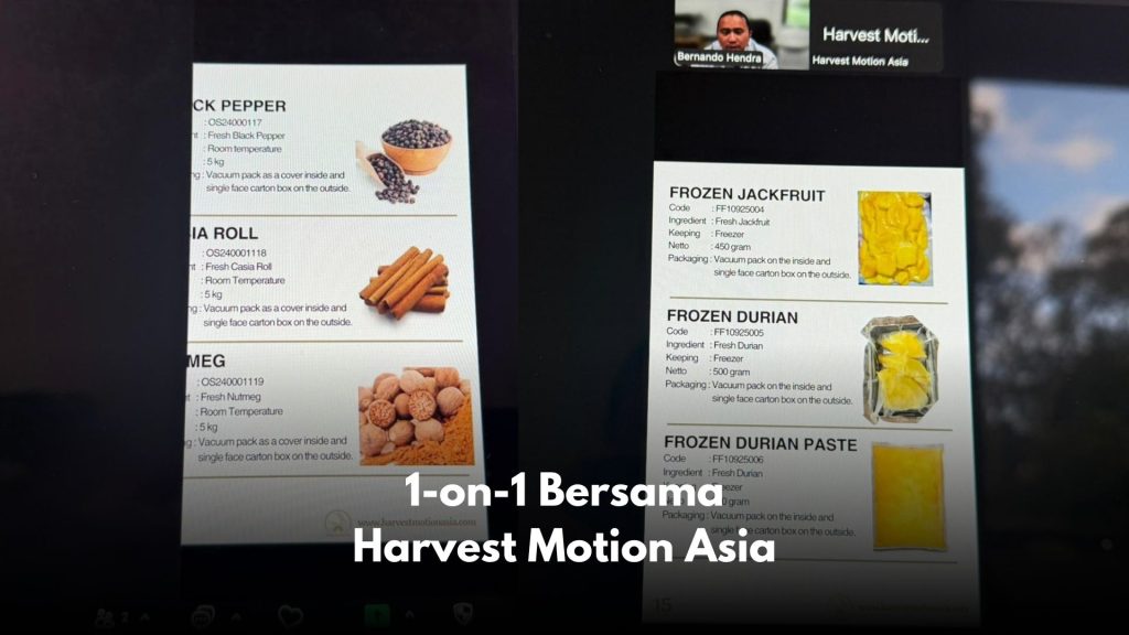 1-on-1 Bersama Harvest Motion Asia