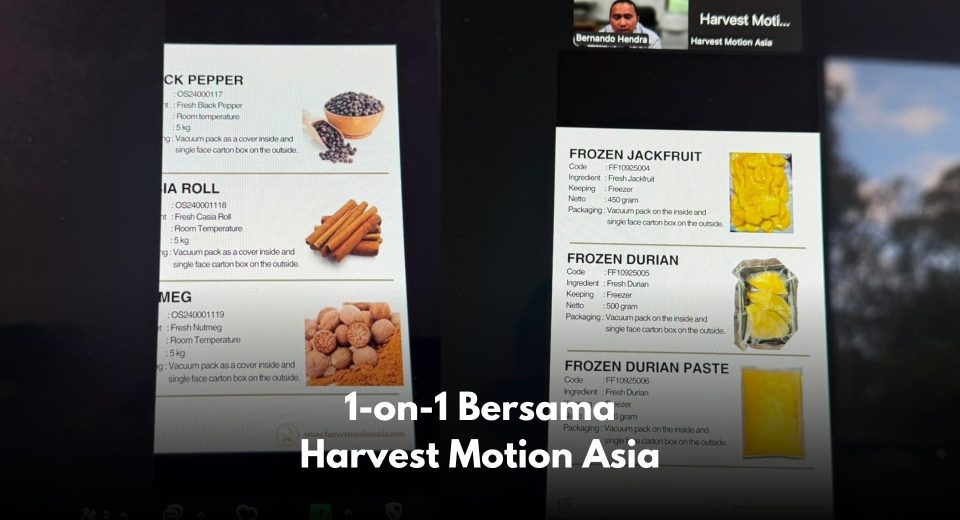 1-on-1 Bersama Harvest Motion Asia