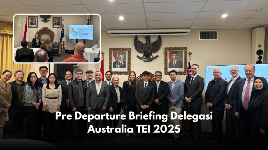 Pre Departure Briefing Delegasi Australia TEI 2025