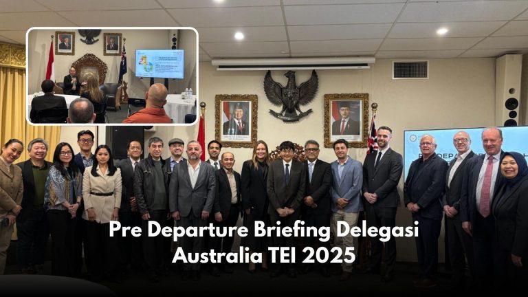 Pre Departure Briefing Delegasi Australia TEI 2025