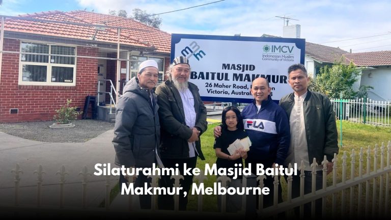 Silaturahmi ke Masjid Baitul Makmur, Melbourne