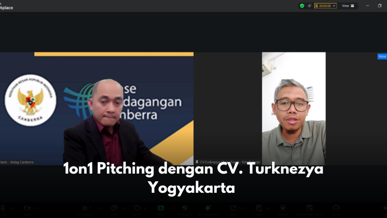 1on1 Pitching dengan CV. Turknezya Yogyakarta