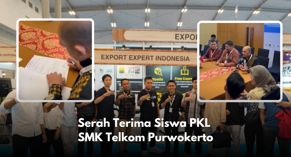 Pada 17 Oktober 2025, Atase Perdagangan (Atdag) Canberra secara resmi melaksanakan serah terima 11 siswa SMK Telkom Purwokerto yang telah menyelesaikan program Praktik Kerja Lapangan (PKL) digital di kantor Atdag Canberra untuk periode Juni–Oktober 2025. Selama masa PKL, para siswa berperan aktif dalam berbagai kegiatan, termasuk pengembangan media sosial dan website Atdag Canberra, serta terlibat dalam proyek digital yang mendukung promosi ekspor Indonesia di Australia. Selain itu, mereka juga mendapatkan kesempatan untuk berkontribusi langsung di Trade Expo Indonesia (TEI) 2025, membantu pelaksanaan kegiatan promosi dan dokumentasi. Sebagai bagian dari program pembinaan talenta muda, peserta PKL juga disalurkan ke beberapa perusahaan mitra di sektor ekspor untuk memperoleh pengalaman profesional yang lebih luas. Program serupa turut dilaksanakan oleh Atdag Cairo dan ITPC Mexico, yang juga menerima siswa PKL dan memberikan kesempatan bagi pelajar Indonesia untuk mengembangkan keterampilan digital dan memahami praktik perdagangan internasional secara langsung.
