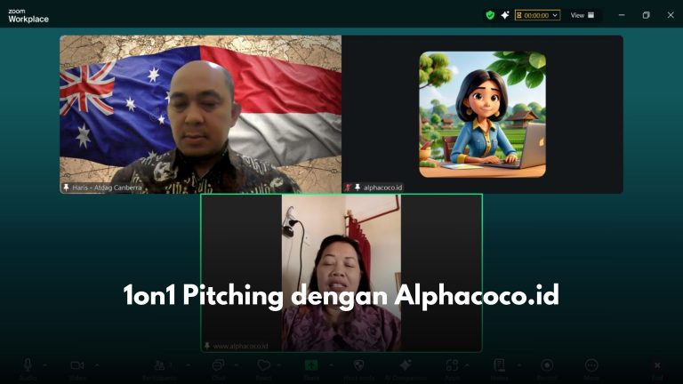 1on1 Pitching dengan Alphacoco.id