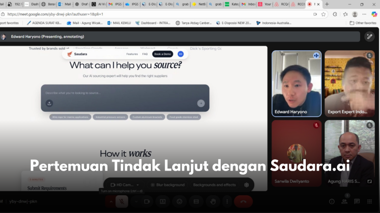 Pertemuan Tindak Lanjut dengan Saudara.ai