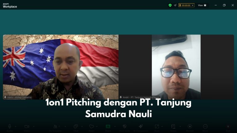 1on1 Pitching dengan PT. Tanjung Samudra Nauli