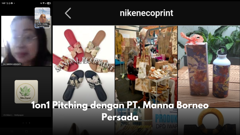 1on1 Pitching dengan PT. Manna Borneo Persada