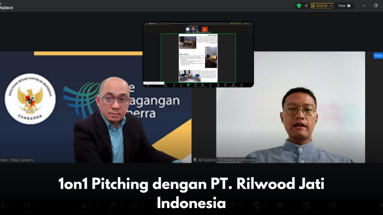 1on1 Pitching dengan PT. Rilwood Jati Indonesia