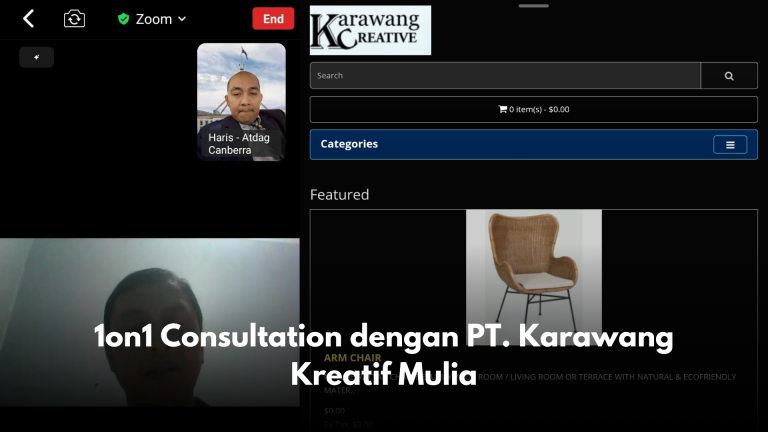1on1 Consultation dengan PT. Karawang Kreatif Mulia