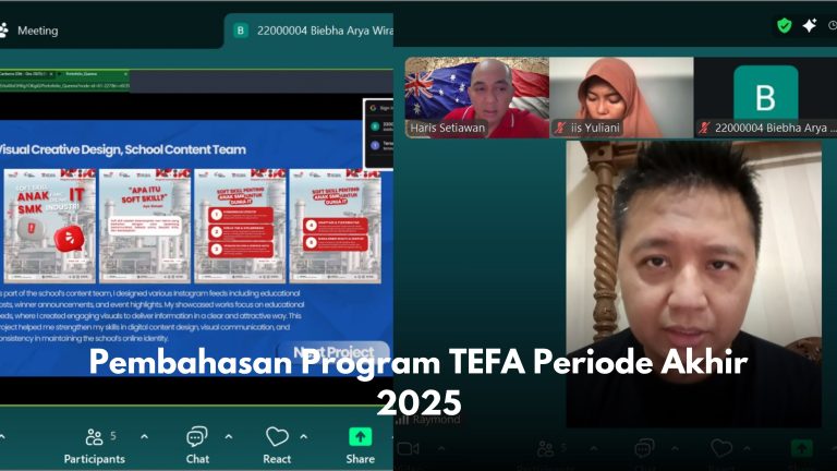 Pembahasan Program TEFA Periode Akhir 2025