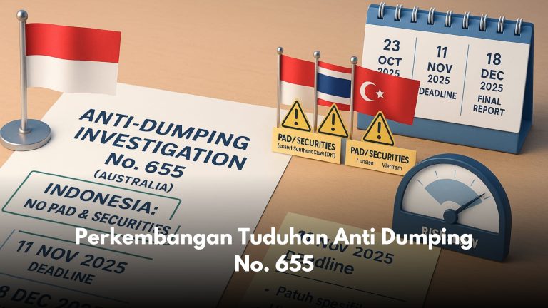 Perkembangan Tuduhan Anti Dumping No. 655