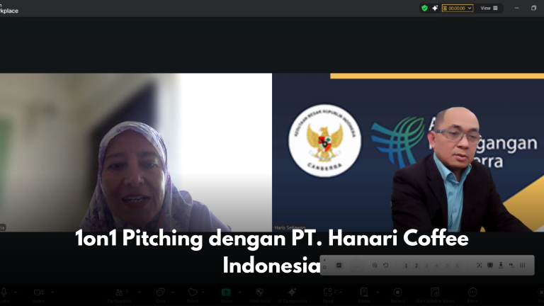 1on1 Pitching dengan PT. Hanari Coffee Indonesia