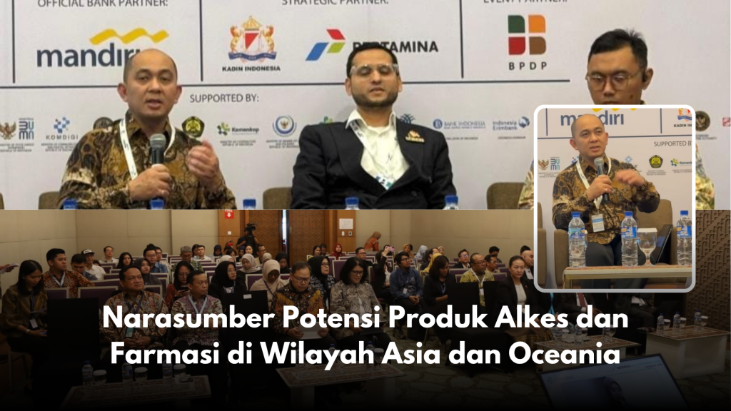 Pada 16 Oktober 2025, Atase Perdagangan (Atdag) Canberra menjadi salah satu narasumber dalam seminar yang diselenggarakan oleh Kementerian Kesehatan Republik Indonesia. Kegiatan ini membahas potensi dan peluang ekspor produk alat kesehatan (alkes) dan farmasi Indonesia di kawasan Asia dan Oceania.

Dalam paparannya, Atdag Canberra menyoroti besarnya peluang pasar di wilayah tersebut, mengingat meningkatnya kebutuhan produk kesehatan pascapandemi serta pertumbuhan industri medis di berbagai negara. Produk alkes dan farmasi Indonesia dinilai memiliki potensi kompetitif dari segi kualitas maupun harga.

Namun demikian, Atdag juga menekankan bahwa proses penetrasi pasar di kawasan ini memerlukan strategi yang matang, terutama dalam hal pemenuhan standar dan sertifikasi yang berlaku di masing-masing negara tujuan ekspor.

Seminar ini diharapkan dapat memperkuat kolaborasi antara pemerintah dan pelaku industri dalam mengembangkan daya saing produk kesehatan Indonesia, sekaligus memperluas jangkauan ekspor ke pasar Asia dan Oceania.
